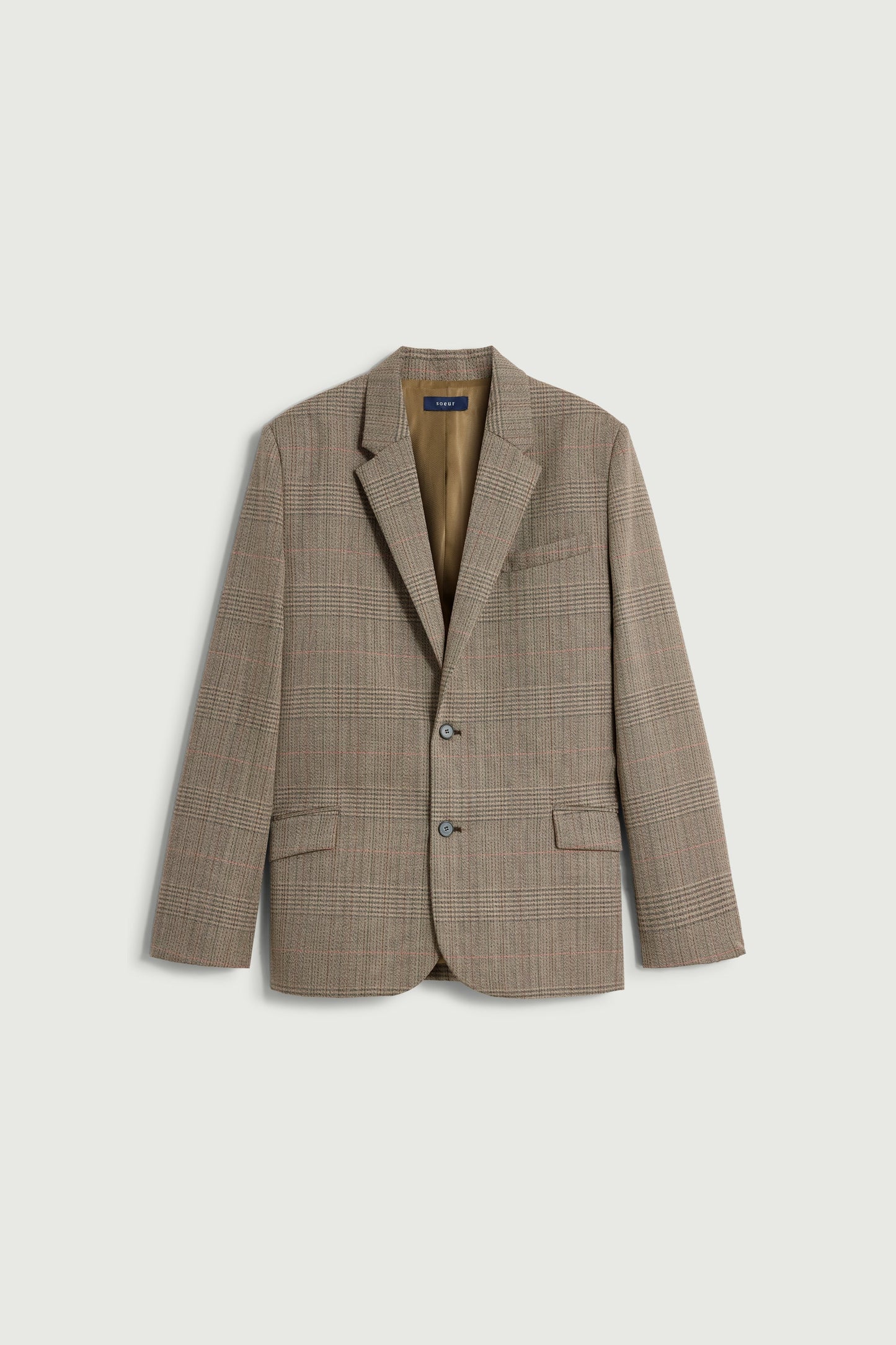 Soeur | Hermosa Check Blazer Marron/Beige