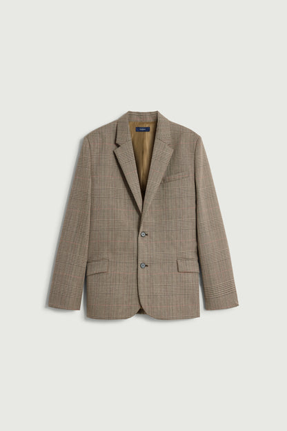 Soeur | Hermosa Check Blazer Marron/Beige