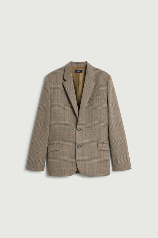 Soeur | Hermosa Check Blazer Marron/Beige