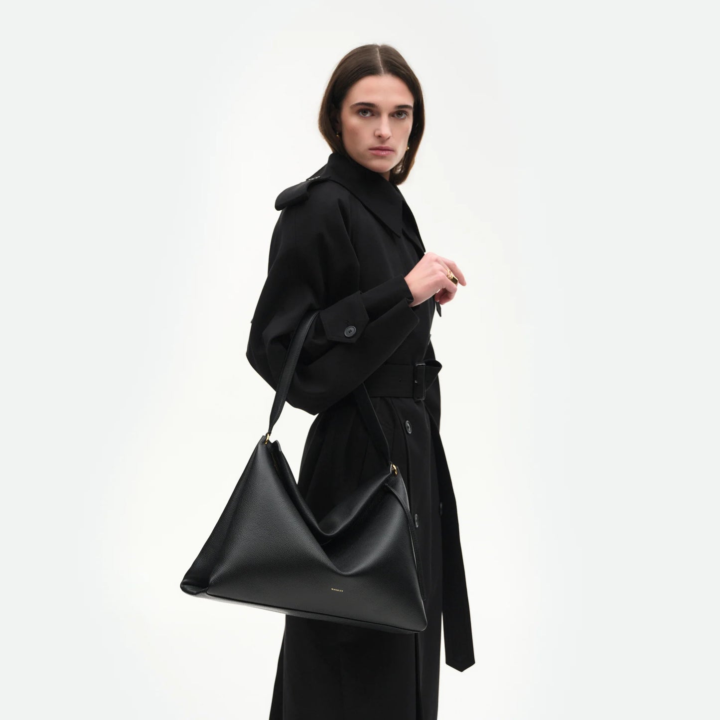 Wandler | Penelope Tote - Black Crust