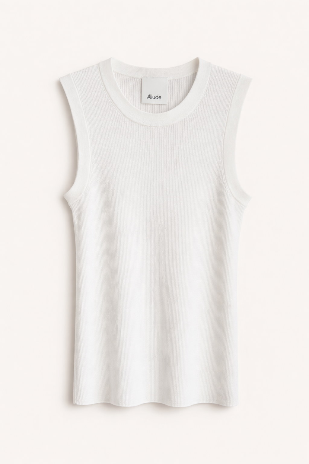 Allude | Knit Top White