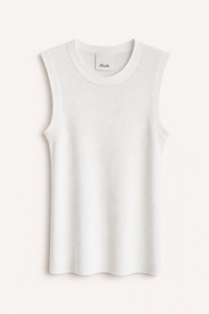 Allude | Knit Top White