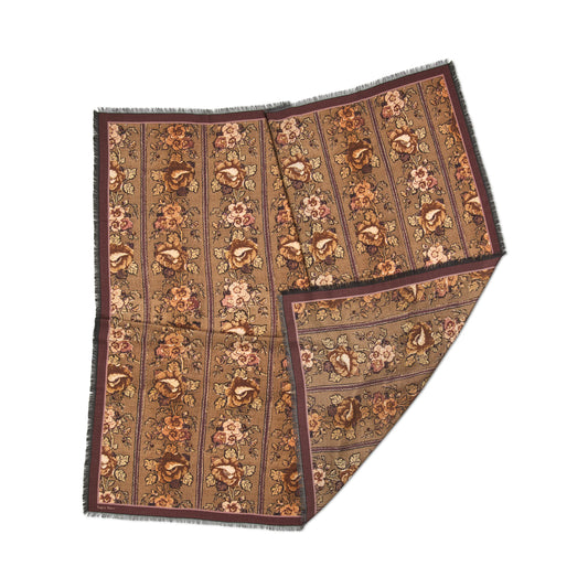 Tapis Noir | Wool Large Gaia Scarf Brown