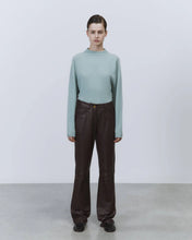 Afbeelding in Gallery-weergave laden, Alysi | Leather Pants Wine Red
