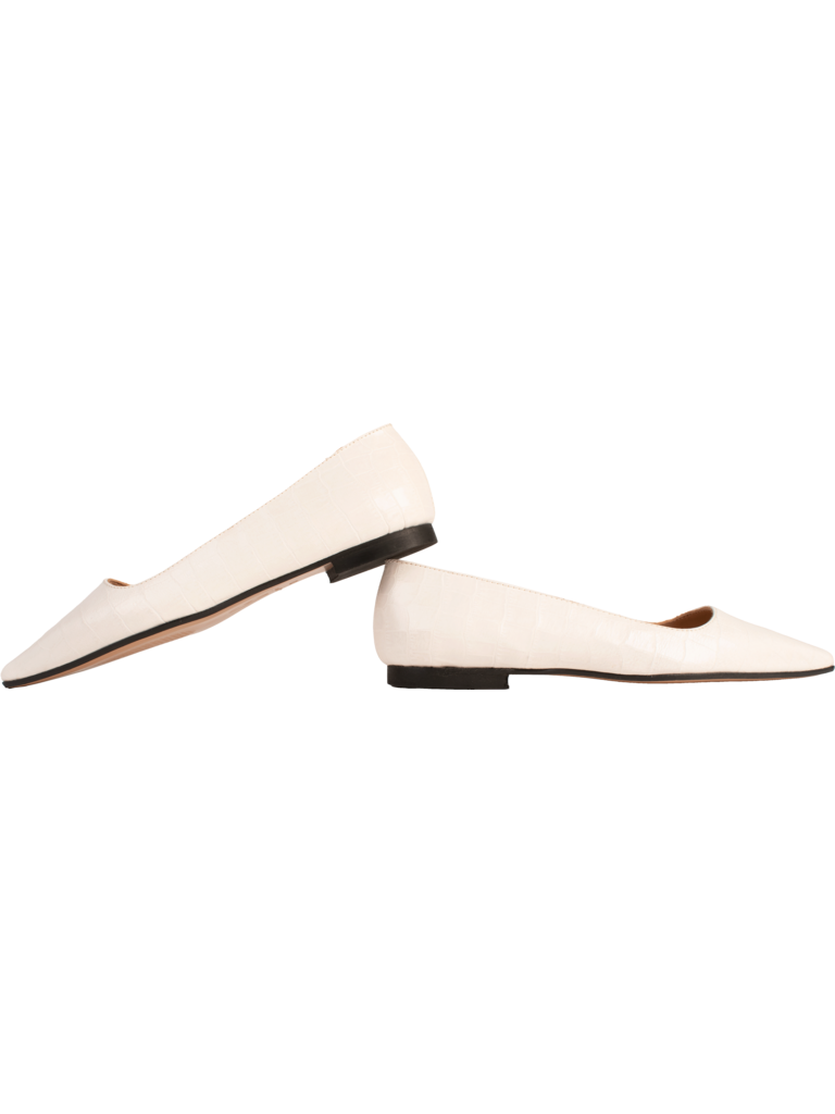 Cara Rosa | Ballerina Croco Cream