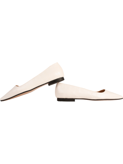 Cara Rosa | Ballerina Croco Cream