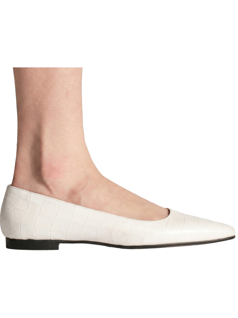 Cara Rosa | Ballerina Croco Cream