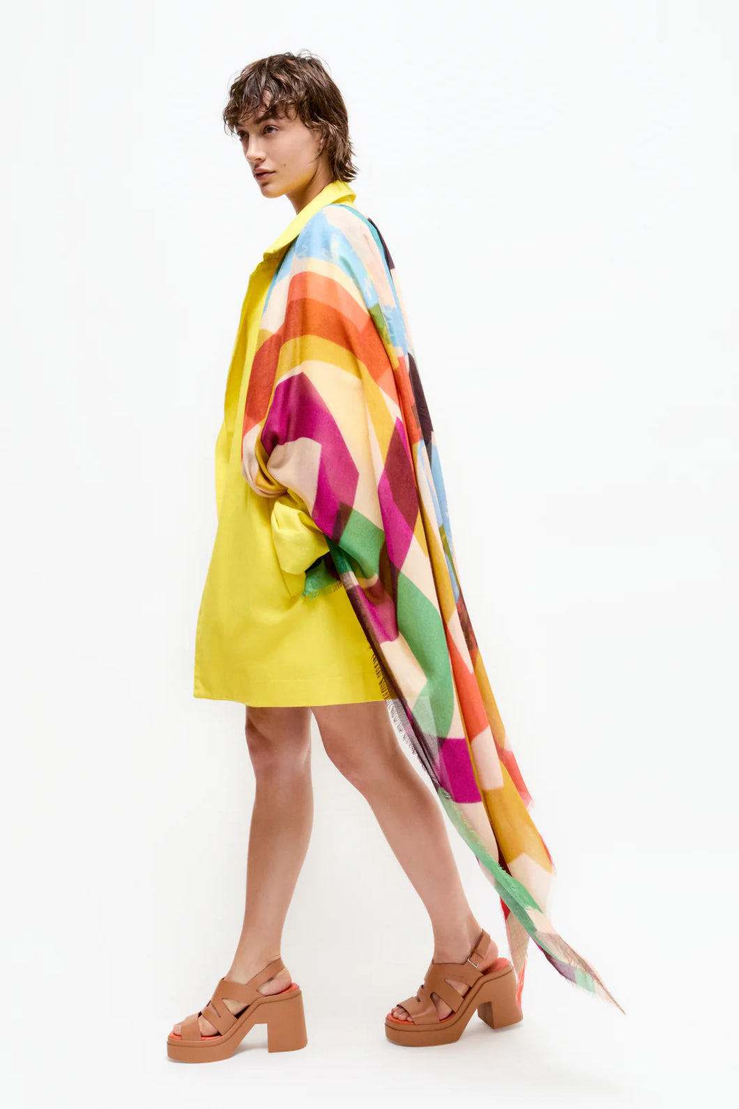 Talking Walls | Ela Carousel Scarf