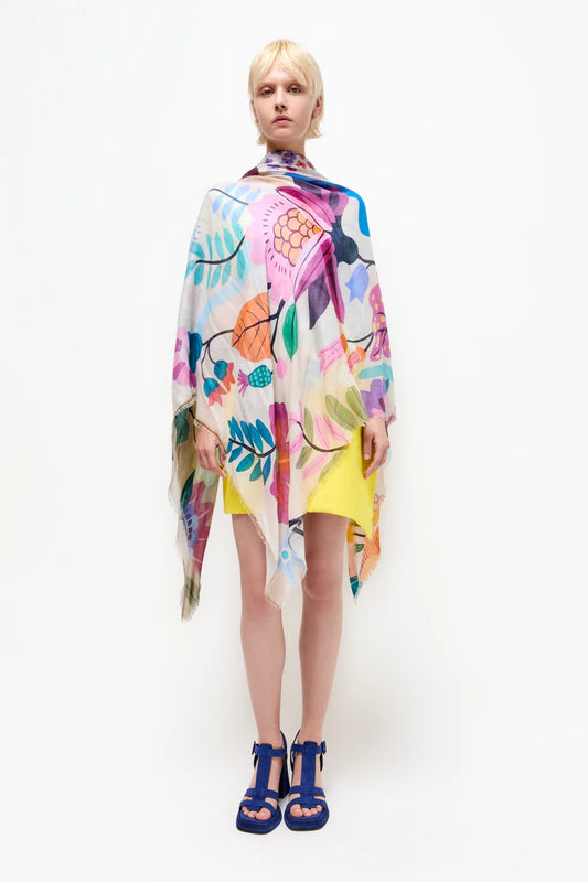 Talking Walls | Ela Colibri Scarf