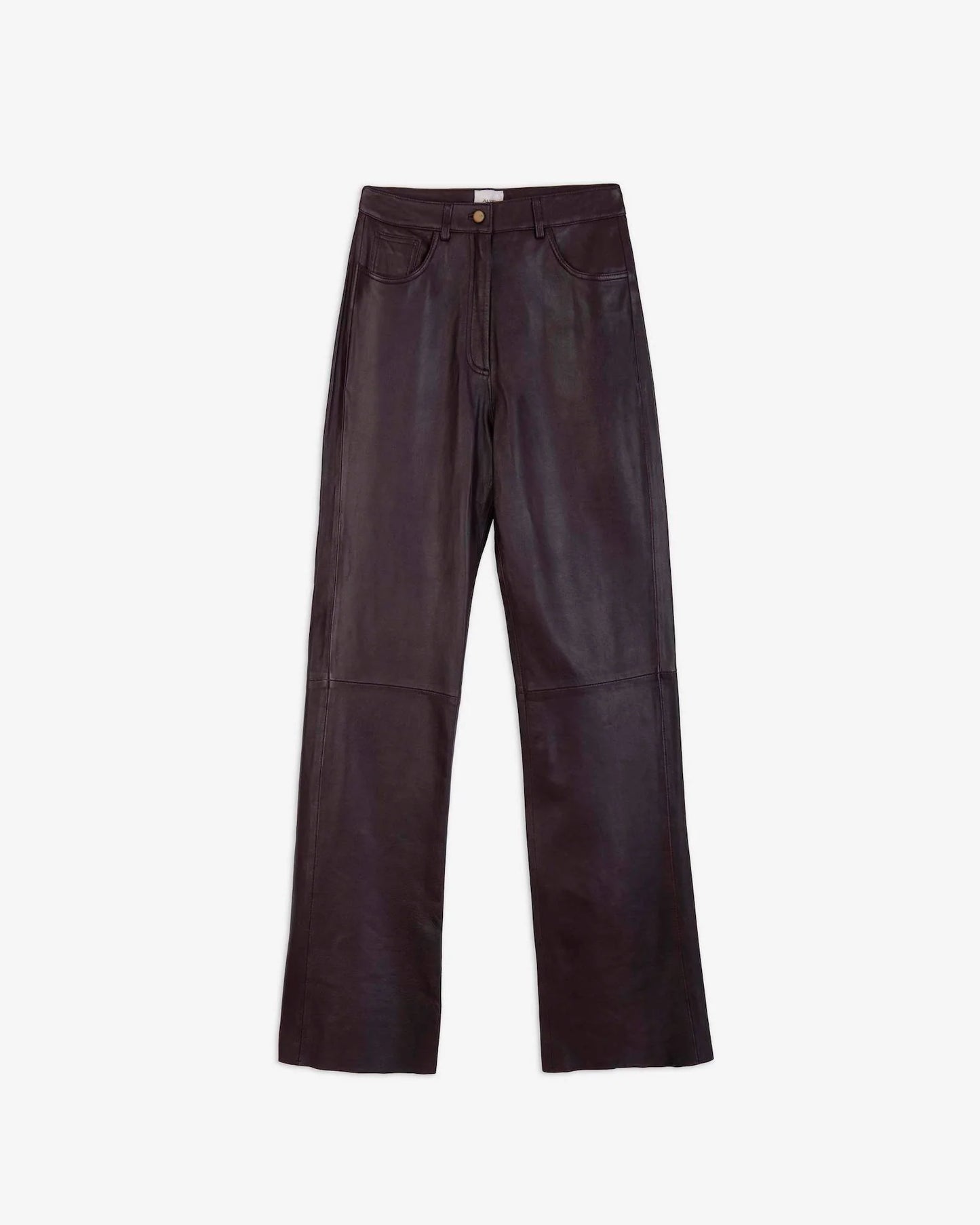 Studio AR | Kaia Leather Pants Black