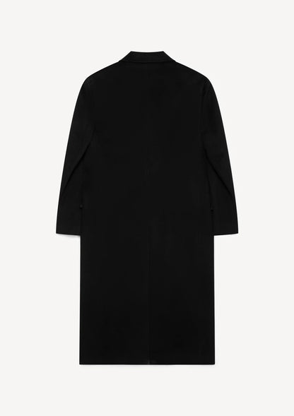 Herman | Double Breasted Coat Black