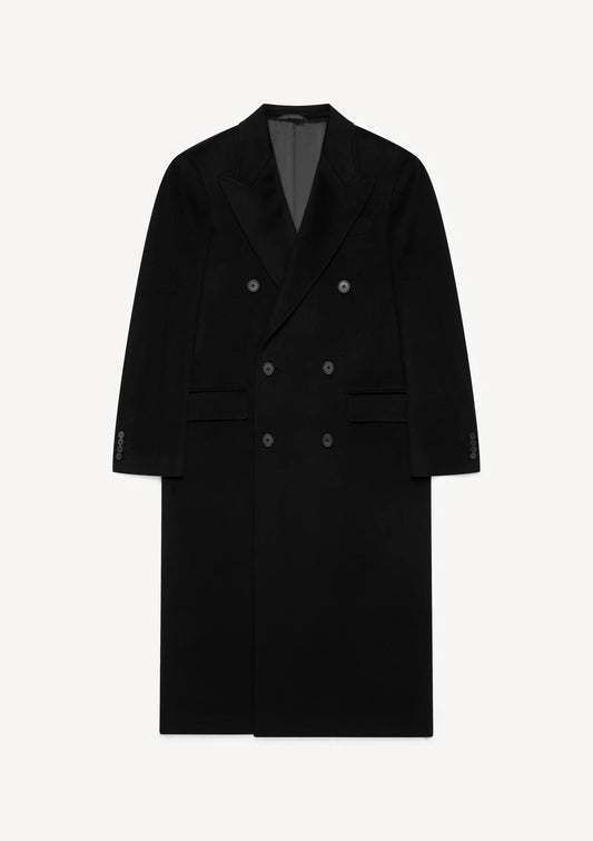 Herman | Double Breasted Coat Black