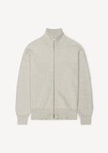 Afbeelding in Gallery-weergave laden, Herman | Zip-Up Cardigan Grey Melange
