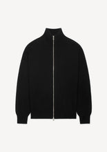 Afbeelding in Gallery-weergave laden, Herman | Zip-Up Cardigan Black
