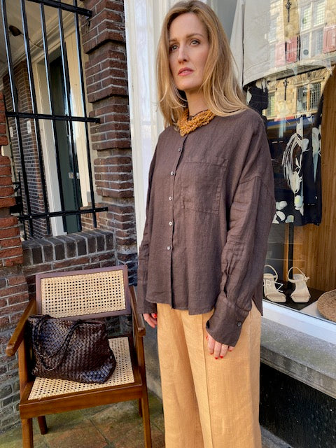 Robert Friedman | Linnen Blouse