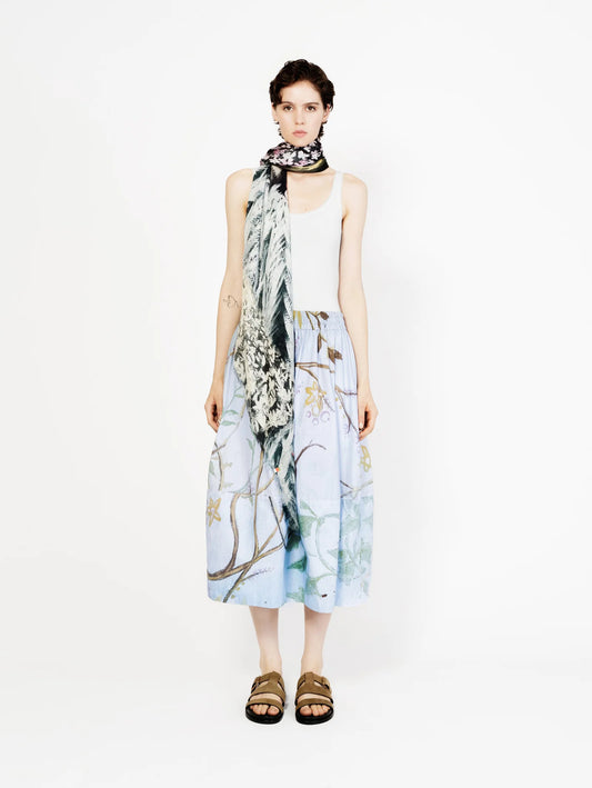 Talking Walls | Cotton Skirt