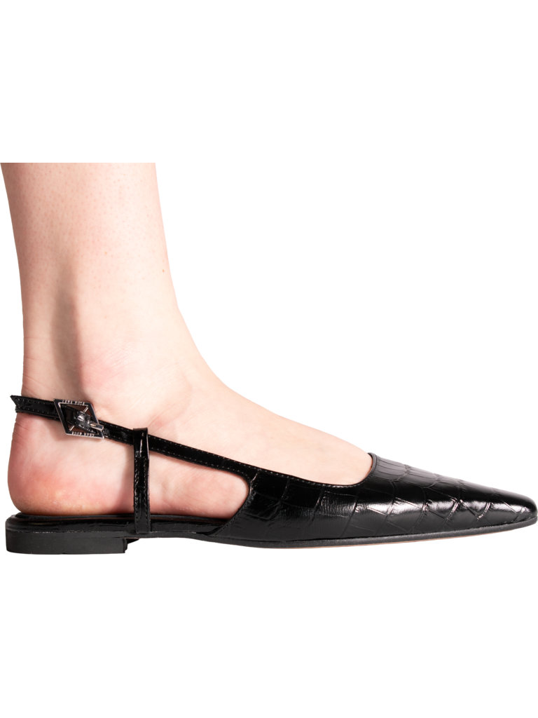 Cara Rosa | Slingbacks Black Croco
