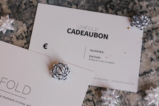 Unfold Delft Cadeaubon