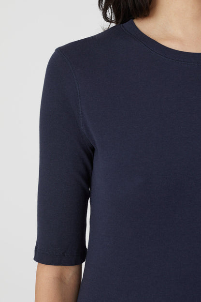 Closed Cotton and Modal T-Shirt Blue
