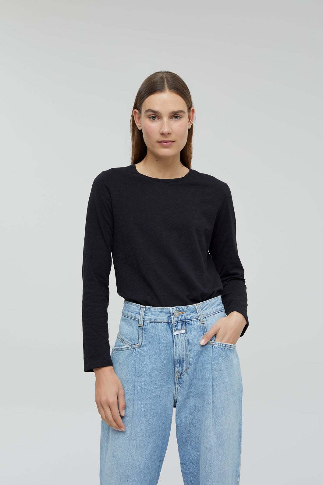 Closed Cotton longsleeve T-Shirt