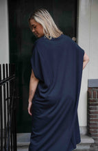 Afbeelding in Gallery-weergave laden, Allude Dress Blue &amp; Licht Grey
